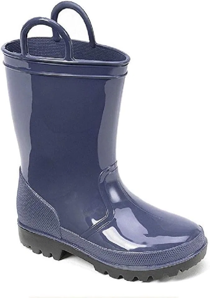 Детские сапоги дождевые для мальчиков SkaDoo, Blue Black