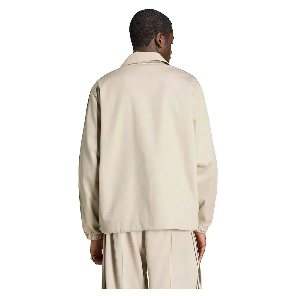 Мужская куртка свободного кроя Adicolor 3 Stripes Adidas Originals, Beige — фото 2