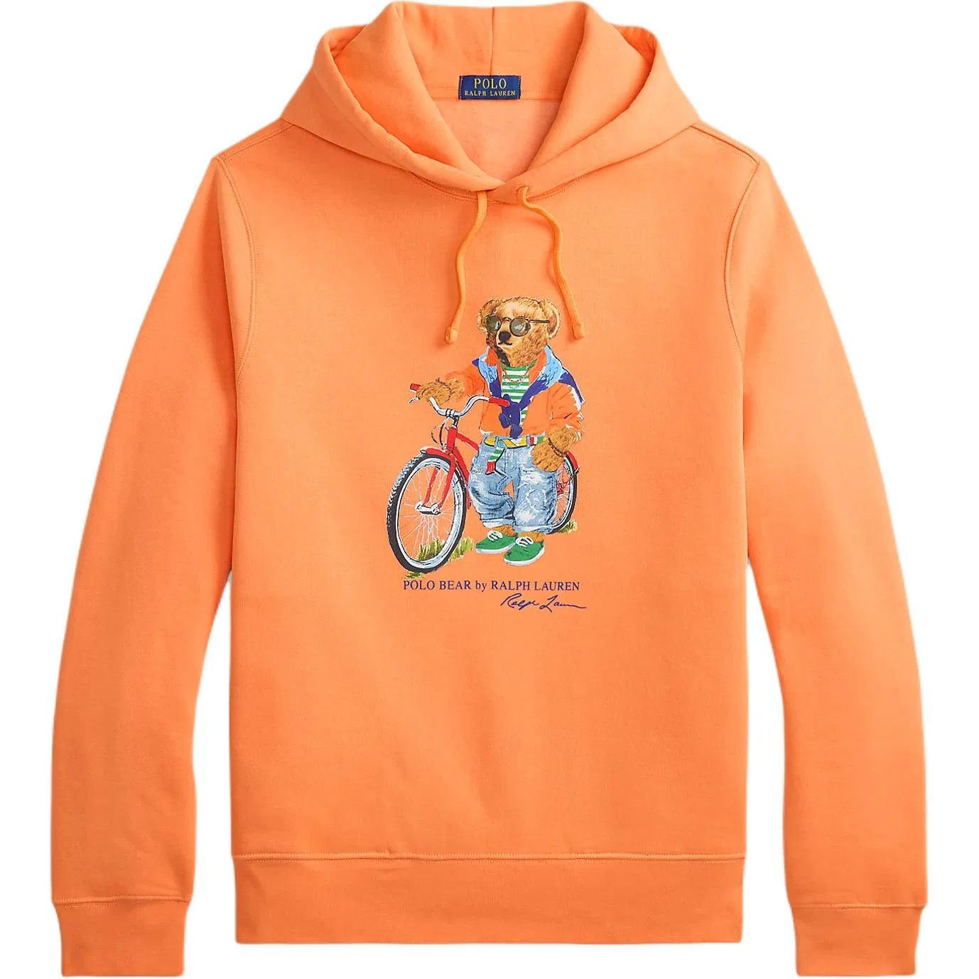Мужская толстовка с принтом Polo Bear Polo Ralph Lauren, Orange