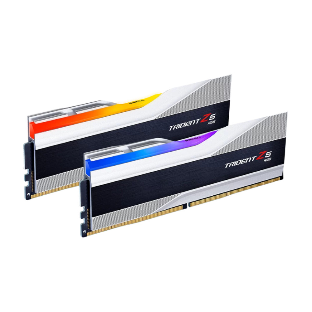 Оперативная память G.SKILL Trident Z5 RGB, 32 Гб DDR5 (2x16 Гб), 7200 МГц, CL34, F5-7200J3445G16GX2-TZ5RS, серебристый — фото 2