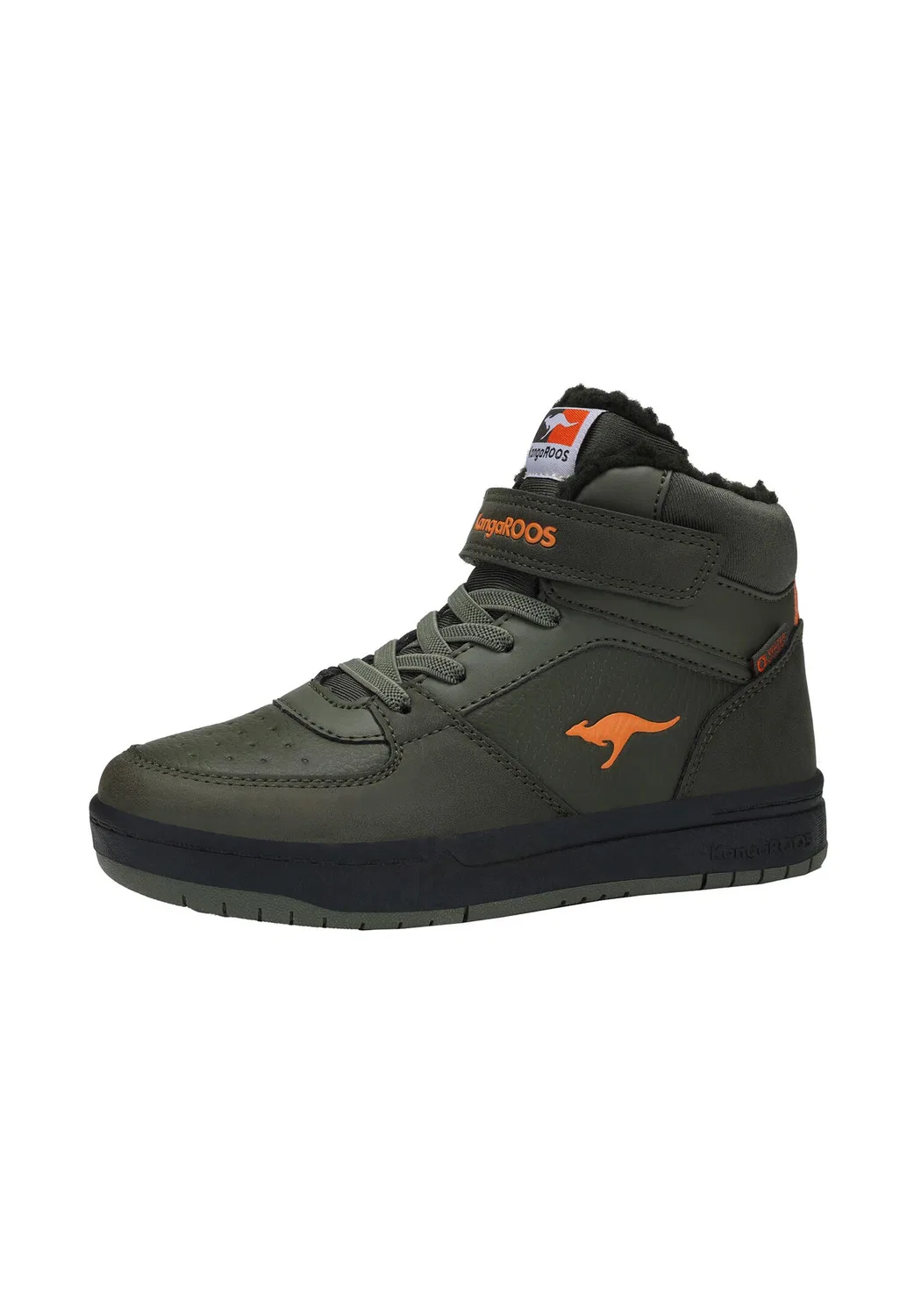 Детские утепленные кроссовки-высокие K-CP Bound Mid EV Kangaroos, Grun