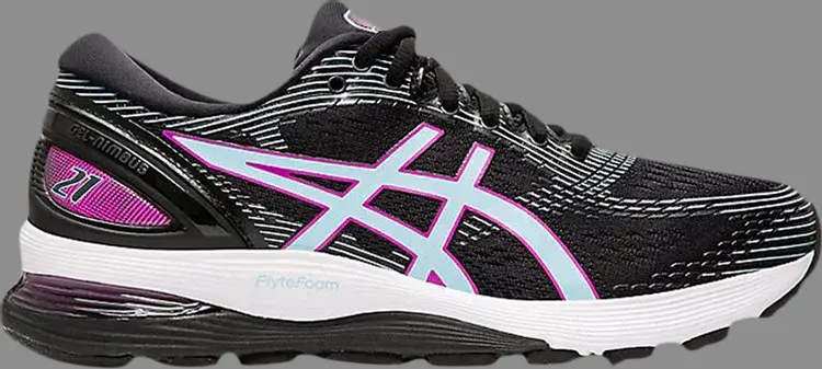

Кроссовки wmns gel nimbus 21 'black skylight' Asics, черный