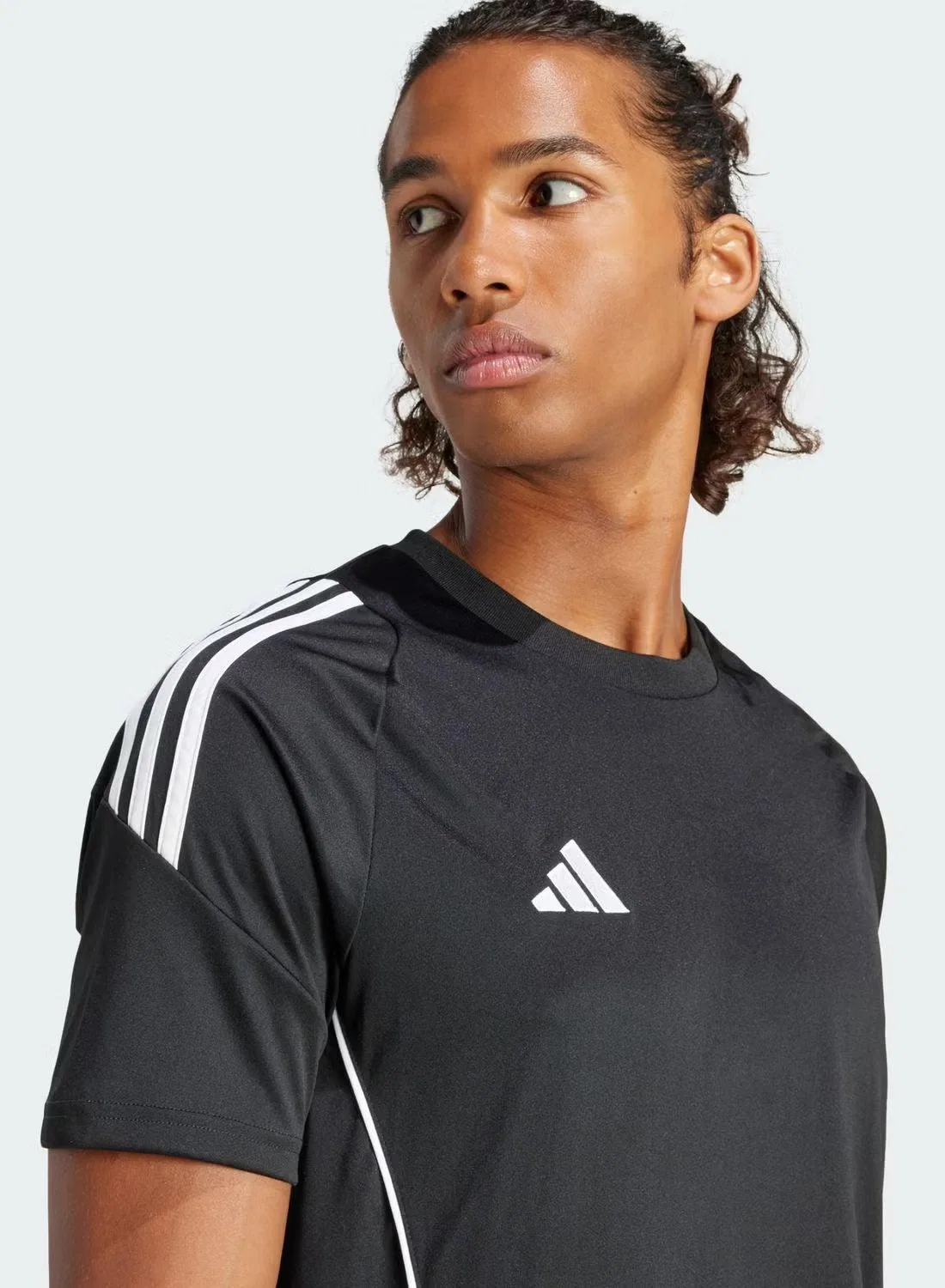 Футболка с влагоотводящей технологией Tiro24 Adidas, черный — фото 3
