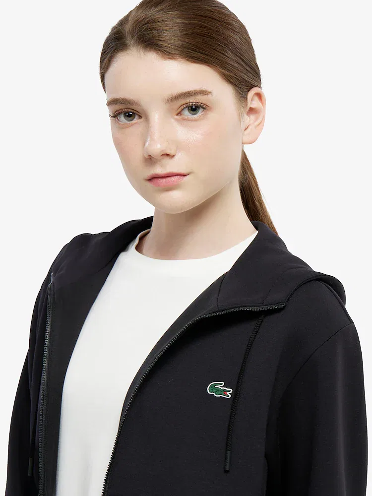 Жакет LACOSTE SF932E, мягкий трикотаж, темно-синий — фото 2