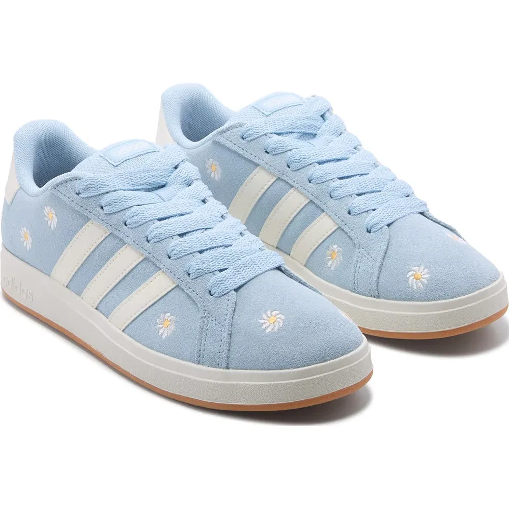 Детские кроссовки Grand Court 00s Adidas, Blue/Gum Daisy
