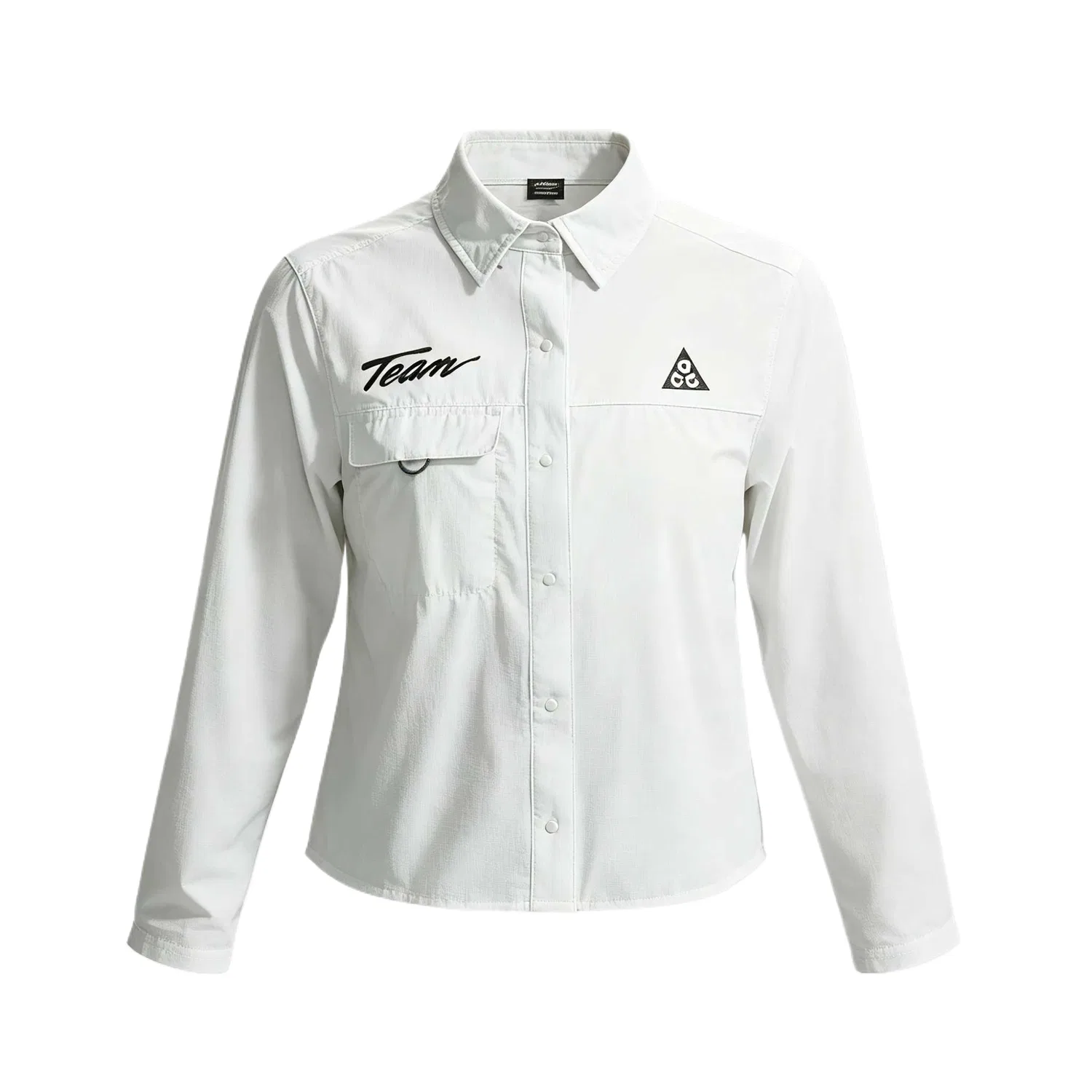 Женская куртка для бега с воротником Nike ACG Running Jackets, Peak White/Black