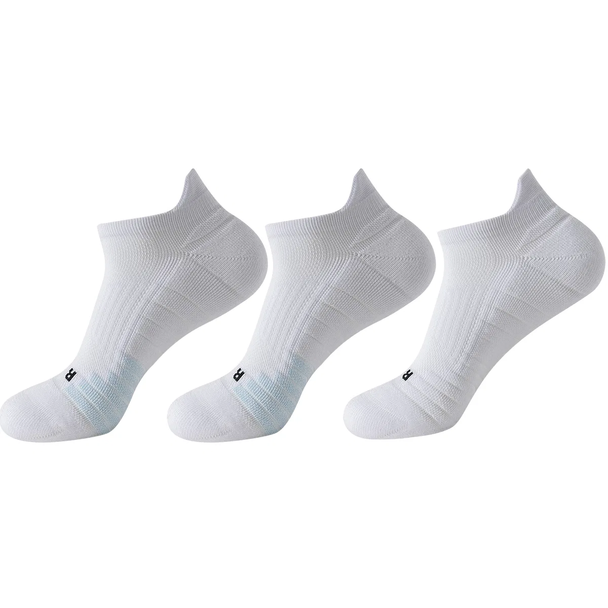Детские носки для баскетбола, комплект из 3 пар, White Blue 2+White 1, MIIOW