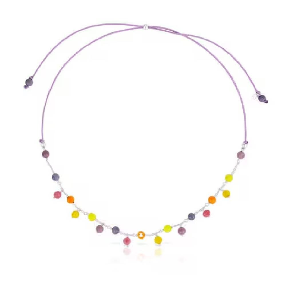 

Колье Tous Icon Glass, серебро/муранское стекло