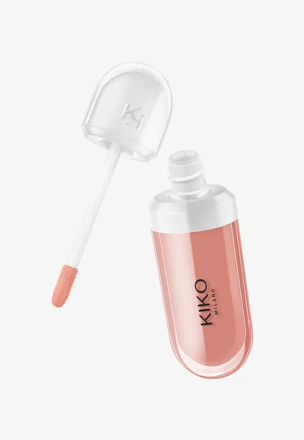 Крем для увеличения объема губ Kissable Lip Volume Plumping Lip Cream - средство для увеличения объема губ 6.5 мл Kiko Milano, цвет 04 nude ever — фото 3