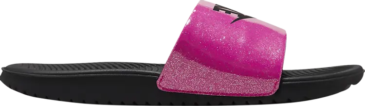 

Сандалии Nike Kawa SE GS 'Very Berry Glitter', розовый