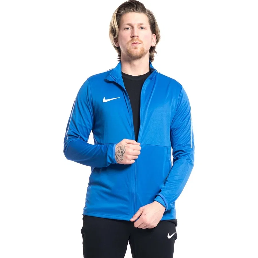 Мужской свитшот Nike Dry Parkis Trk Jkt, Синий — фото 3