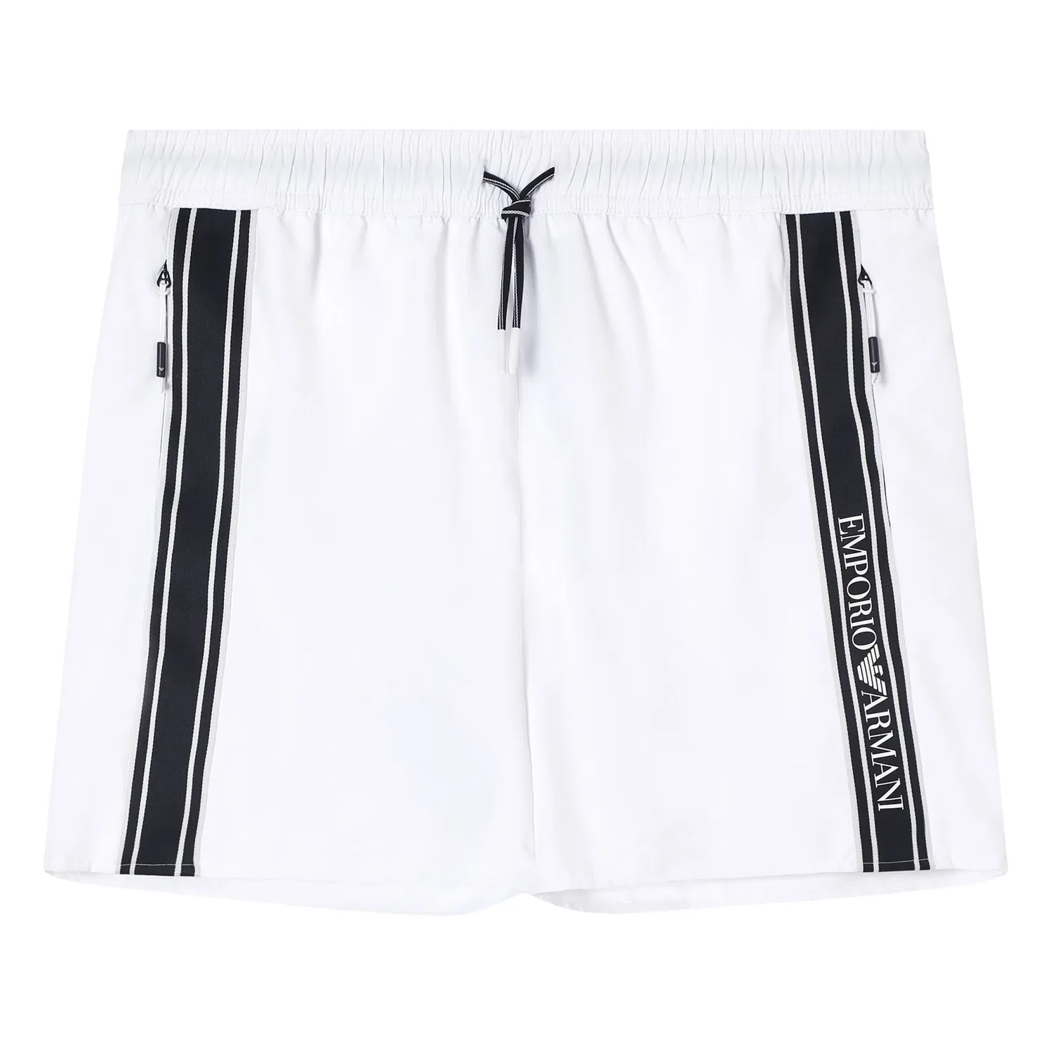Мужские спортивные шорты для плавания боксеры Emporio Armani, White