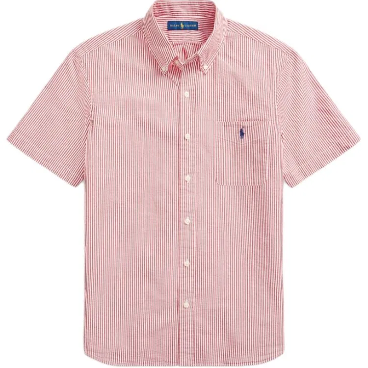 Рубашка с отложным воротником, модерат, Polo Ralph Lauren, Red