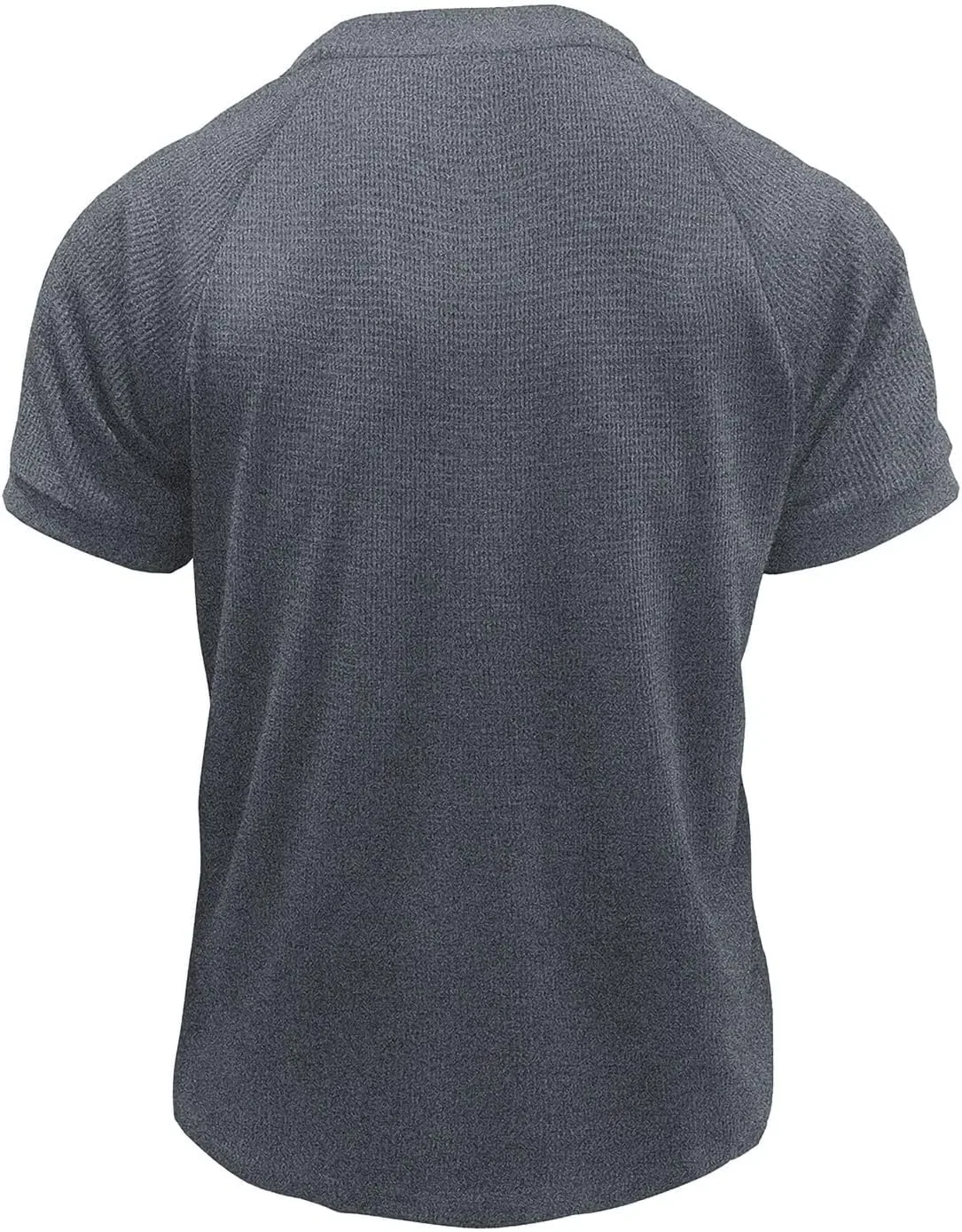 Мужская футболка с круглым вырезом Workout Shirts, Gray — фото 4