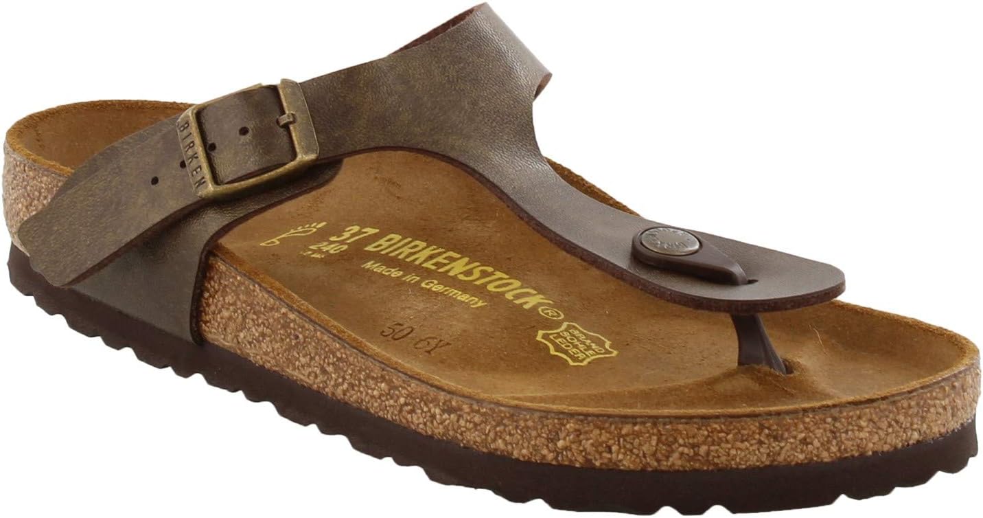 Вьетнамки Birkenstock унисекс-взрослые ThongGizeh Pl V - черные Bf R — фото 2