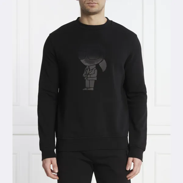 

Толстовка обычного кроя Karl Lagerfeld, черный