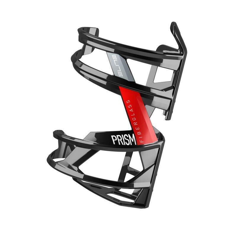 

Левый боковой держатель для бутылок Elite Prism, черный / красный / красный