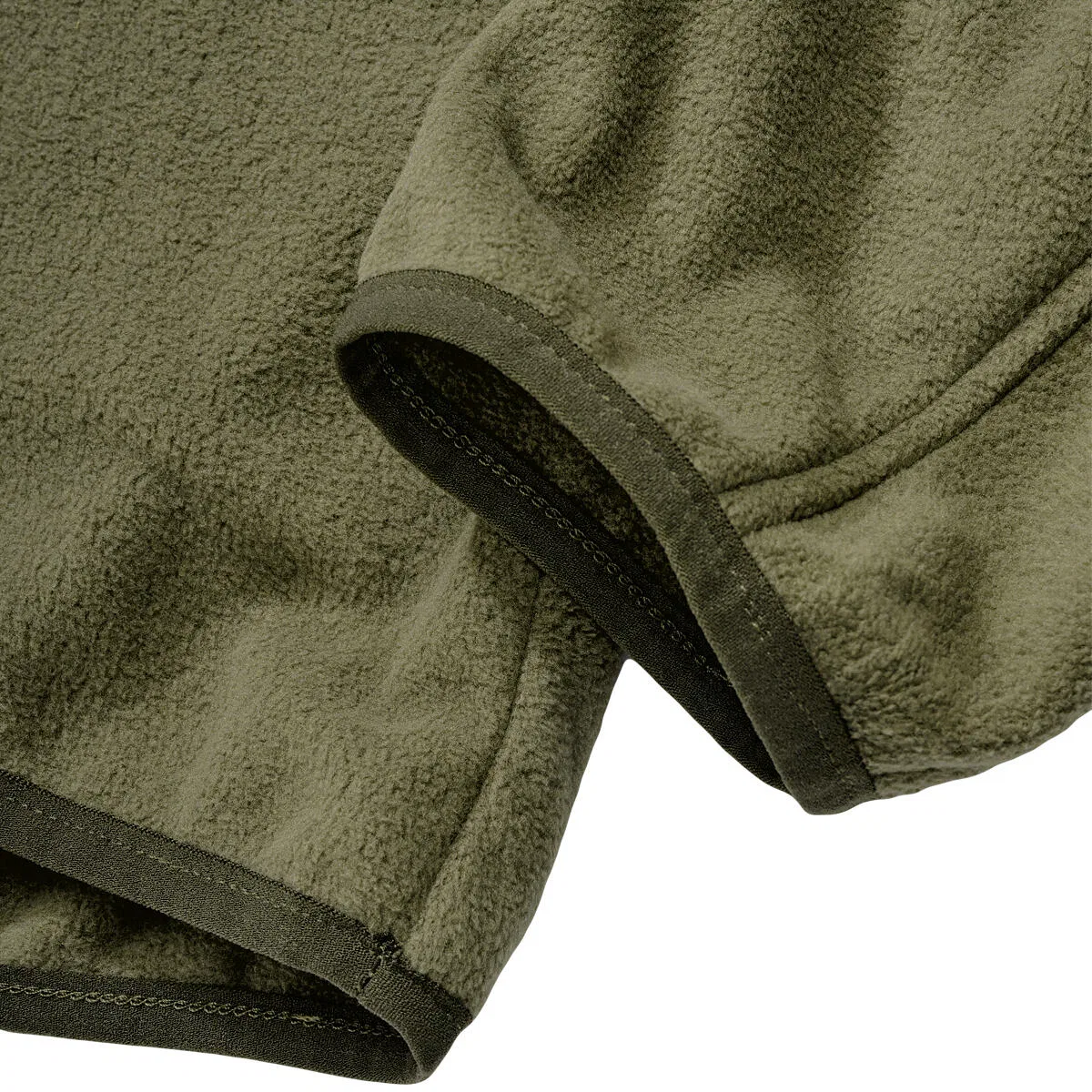 Мужской флисовый пуловер Brandit Fleece Troyer, Brandit, Цвет Olivgrun — фото 3