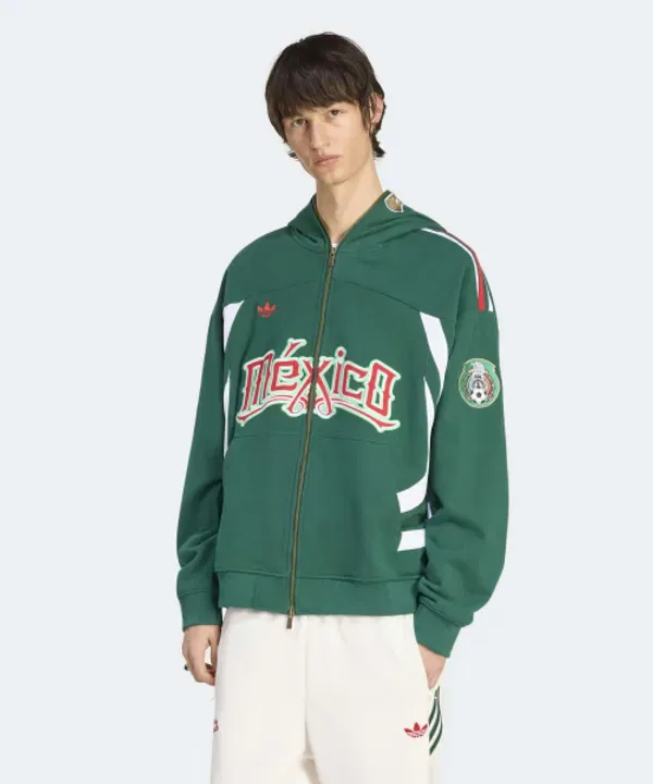 Худи с принтом FIFA World Cup 26 Mexico, Adidas, зеленый