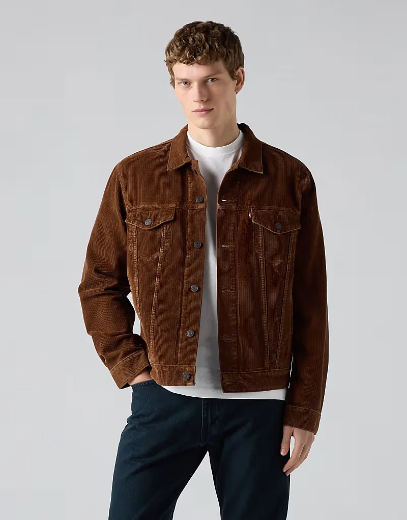 Куртка-тракер кордовая Levi's, коричневый
