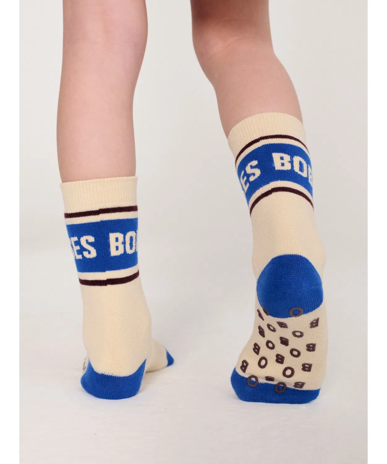 Детские носки с принтом анти-скольжения Pickles BOBO CHOSES, Off White
