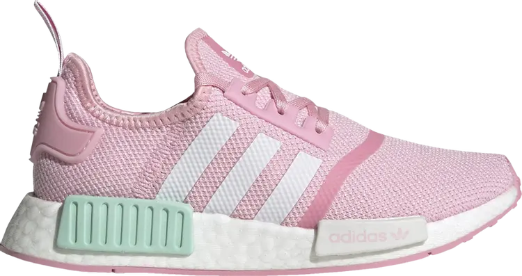 

Кроссовки Adidas NMD_R1 J 'True Pink Clear Mint', розовый
