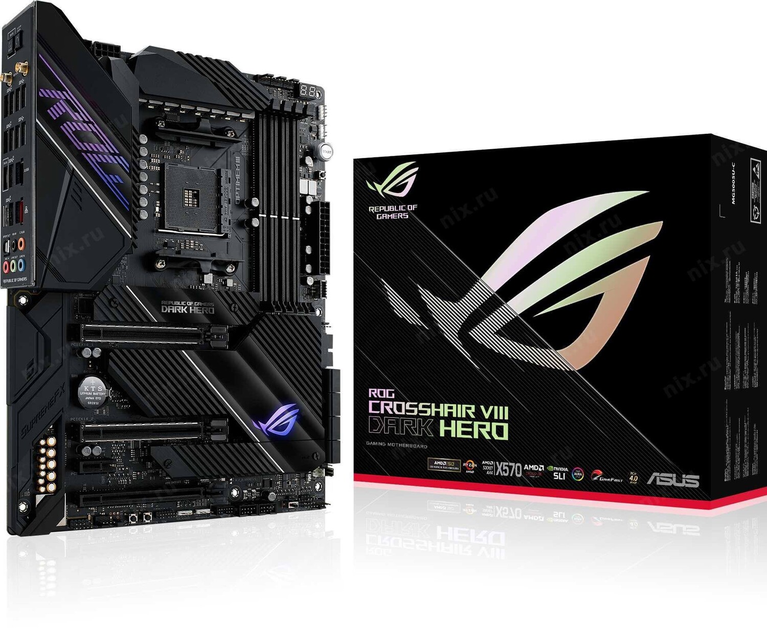 

Материнская плата ASUS ROG CROSSHAIR VIII DARK HERO