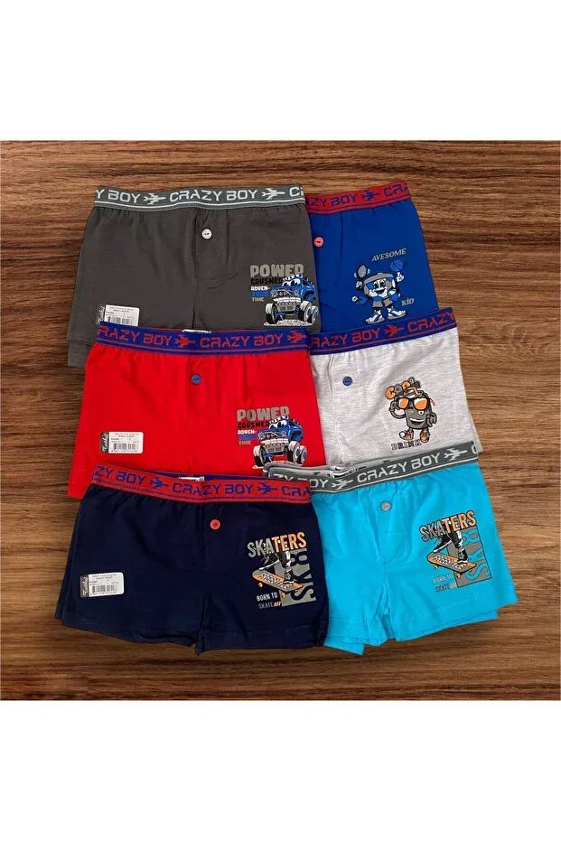 Детские боксеры для мальчиков хлопковые Unique Underwear, Multicolor