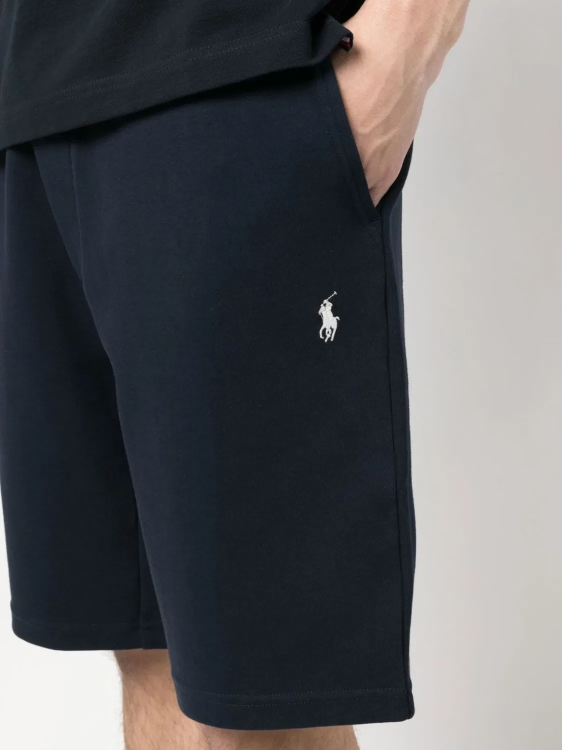 Трековые шорты с логотипом Polo Ralph Lauren, синий — фото 3
