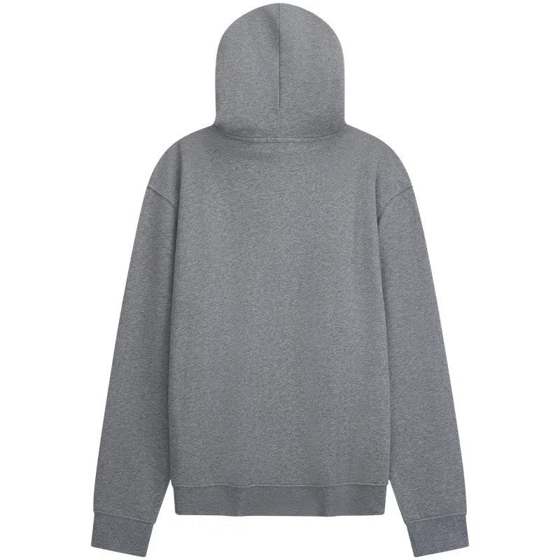 Мужской свитшот с капюшоном, несъемный, средней посадки Calvin Klein, P7E-Hero Gray — фото 3