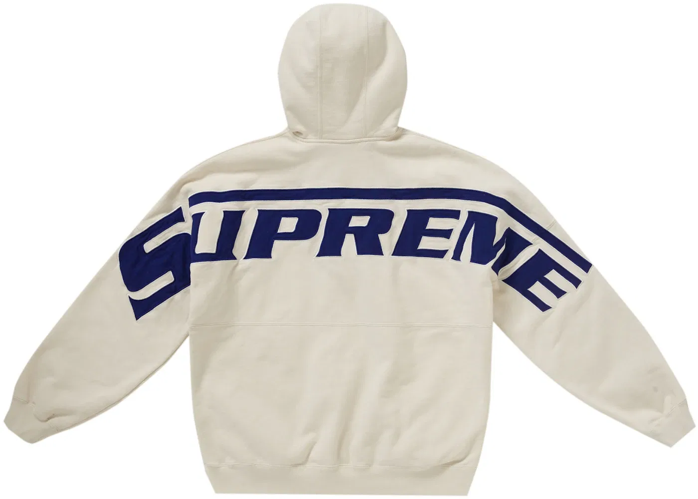 Мужской худи с принтом Supreme Wrapped Half Zip, Stone