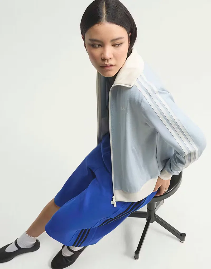 Спортивная куртка Tracktop OG Tweed Adidas Originals, Crystal Sky