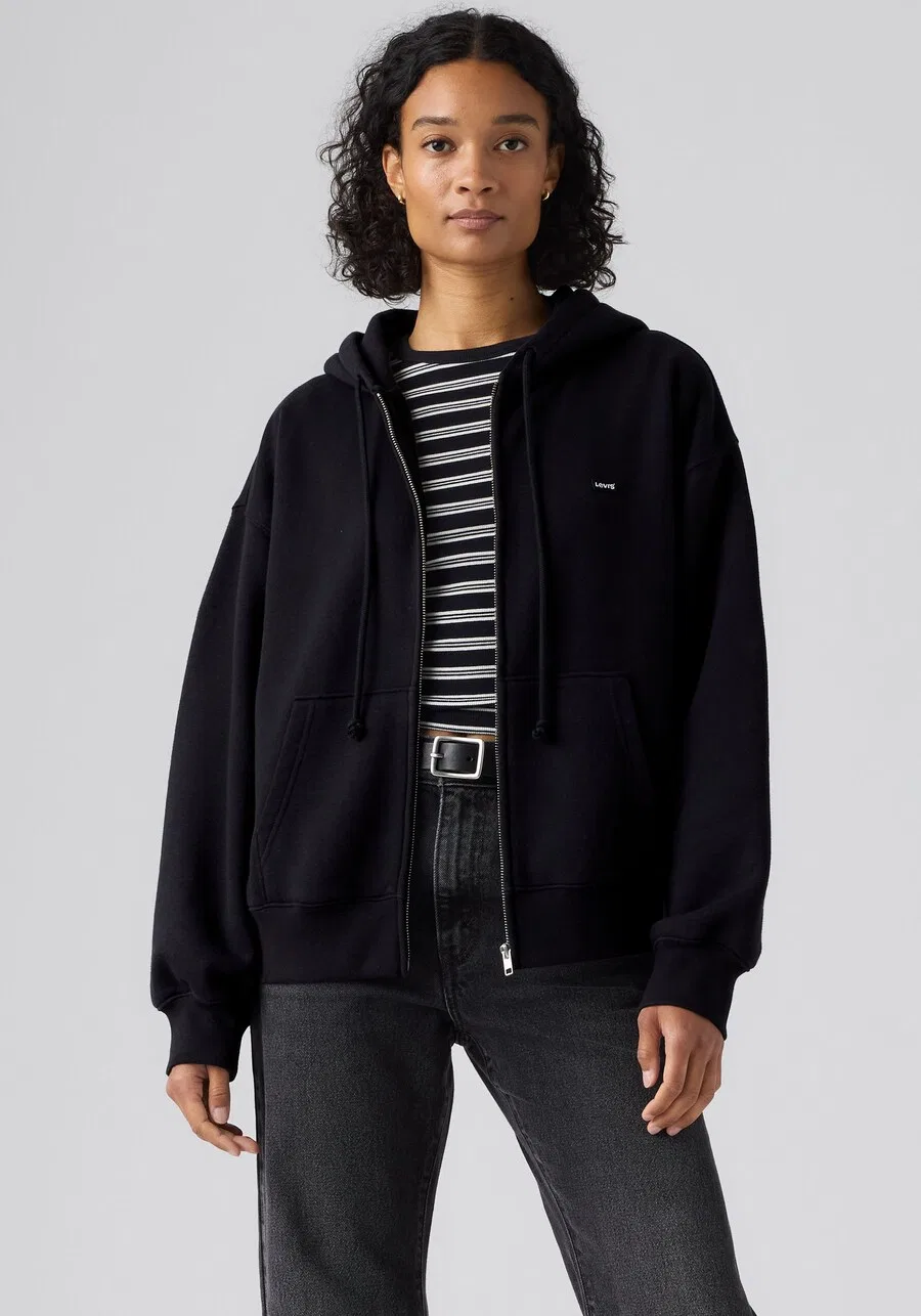 Худи на молнии LEVI'S 'Everyday' темно-синего цвета — фото 2