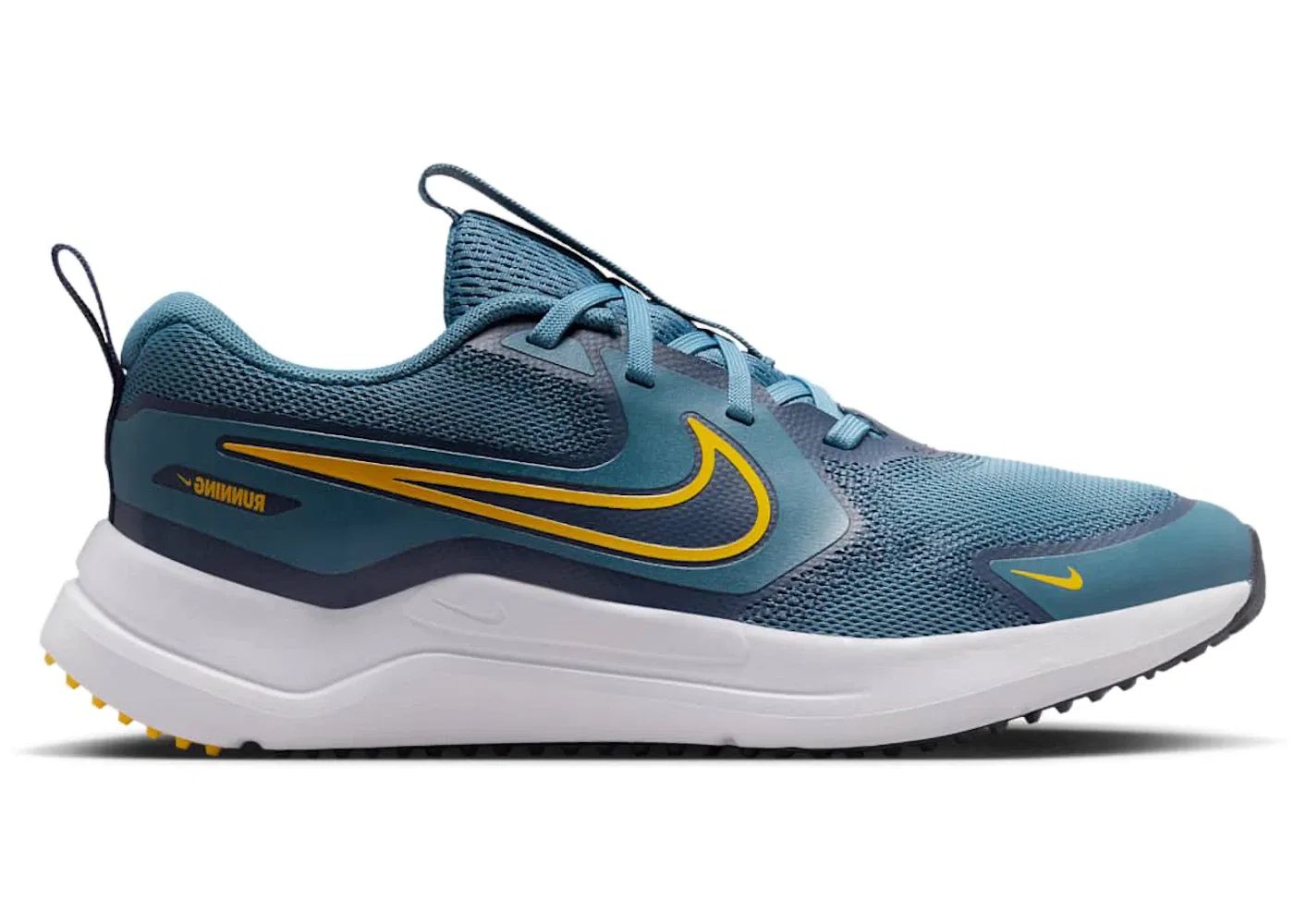 Детские кроссовки спортивные Nike Cosmic Runner Nike, Smokey Blue/Thunder Blue/White/University Gold