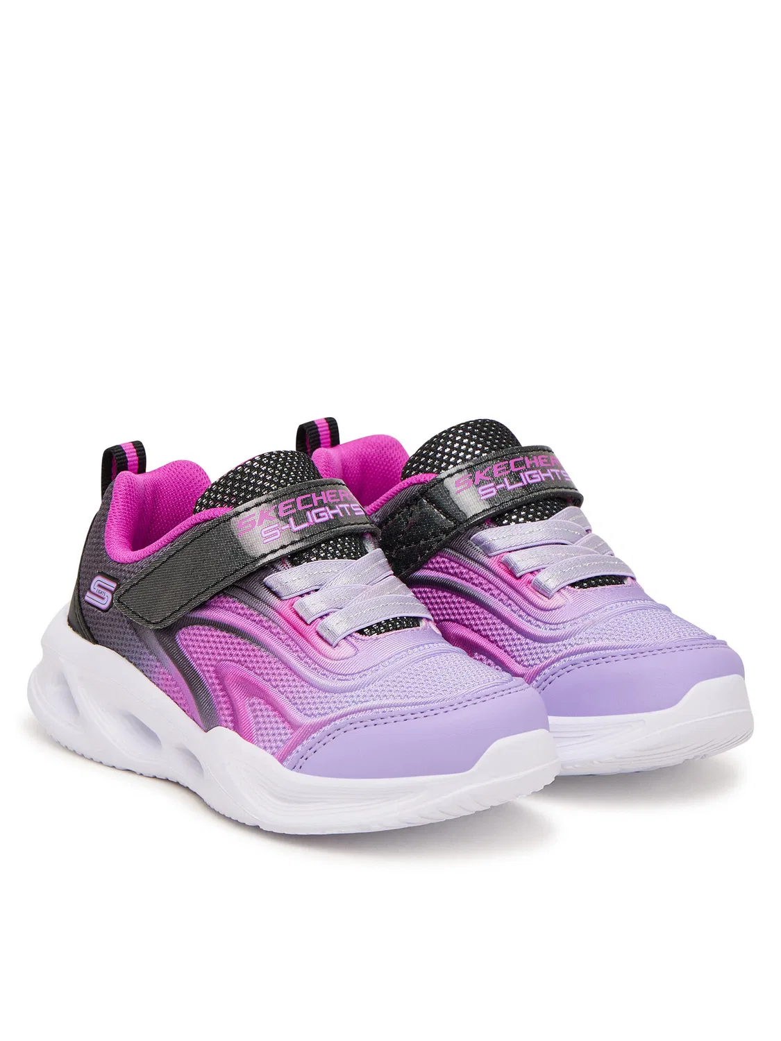 Кроссовки для девочки Skechers, разноцветный — фото 2