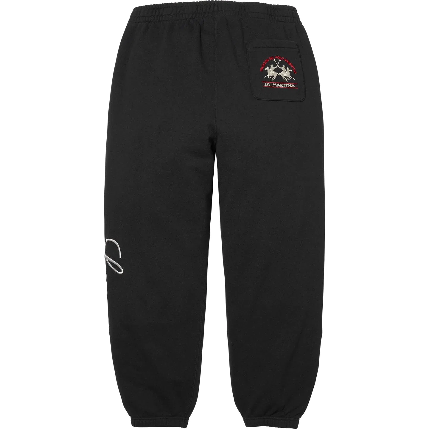 Детские трикотажные спортивные штаны на манжетах La Martina Knitted Sweatpants Supreme — фото 4