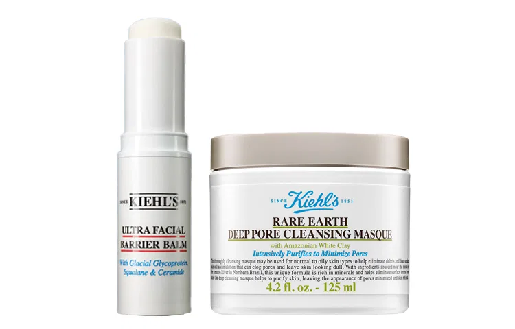 Набор для ухода за кожей от черных точек Kiehl's, 125мл+9мл