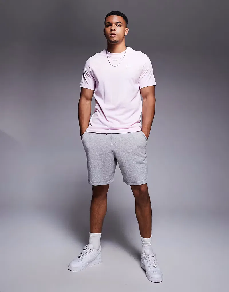 Футболка Nike Club светло-розовый — фото 3