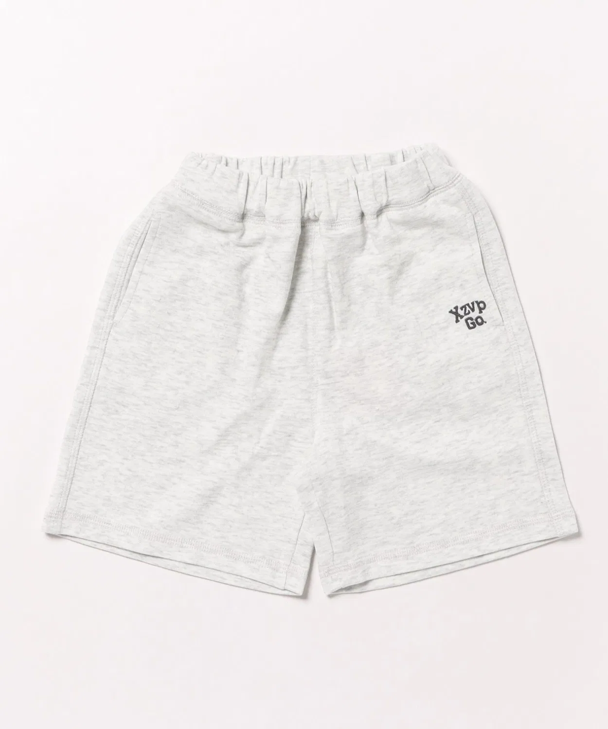 Детские шорты с логотипом, хлопковые, aimoha, Light Grey