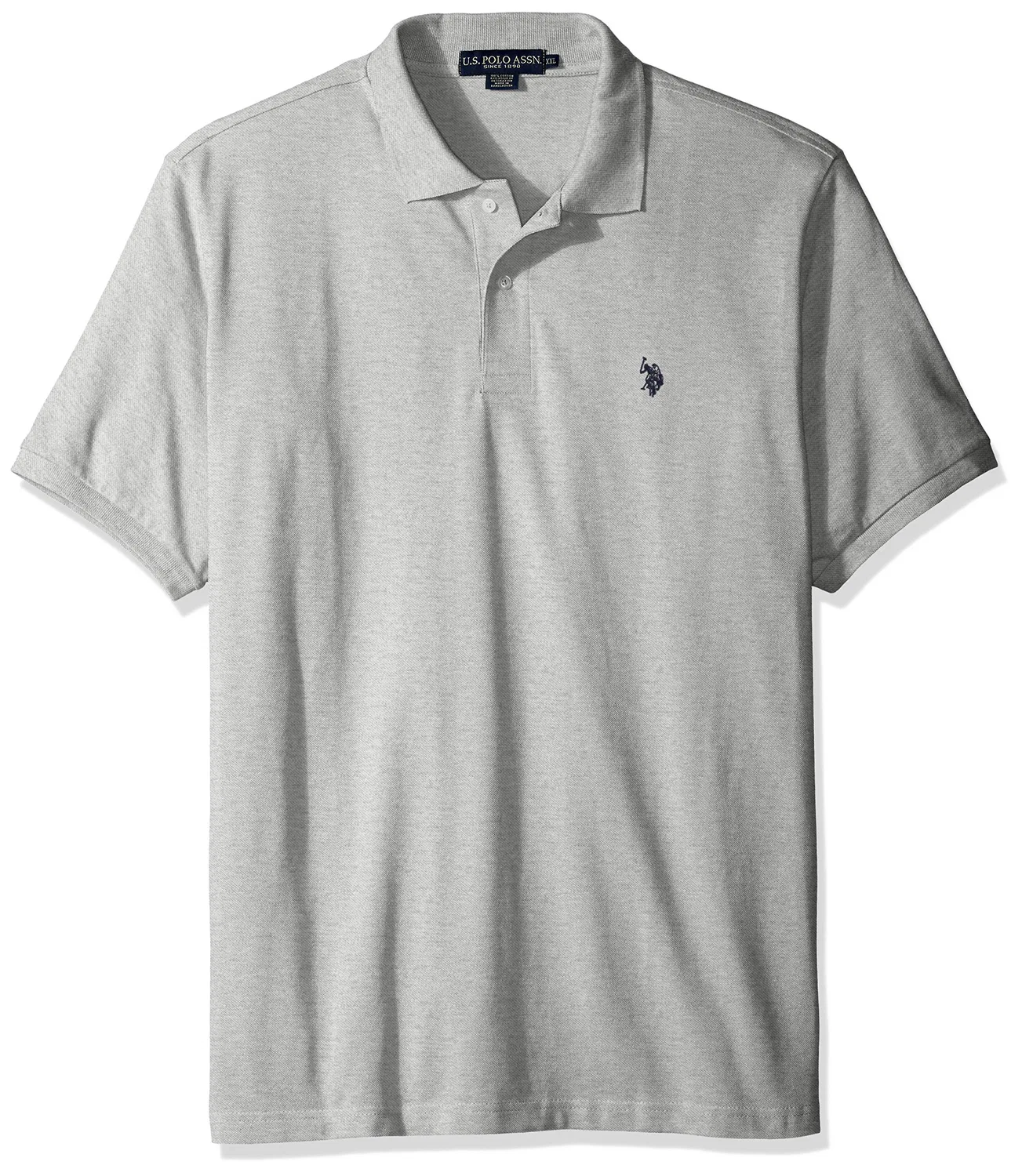 Мужское поло с коротким рукавом Classic Polo Shirt U.S. POLO ASSN., Purple Grey