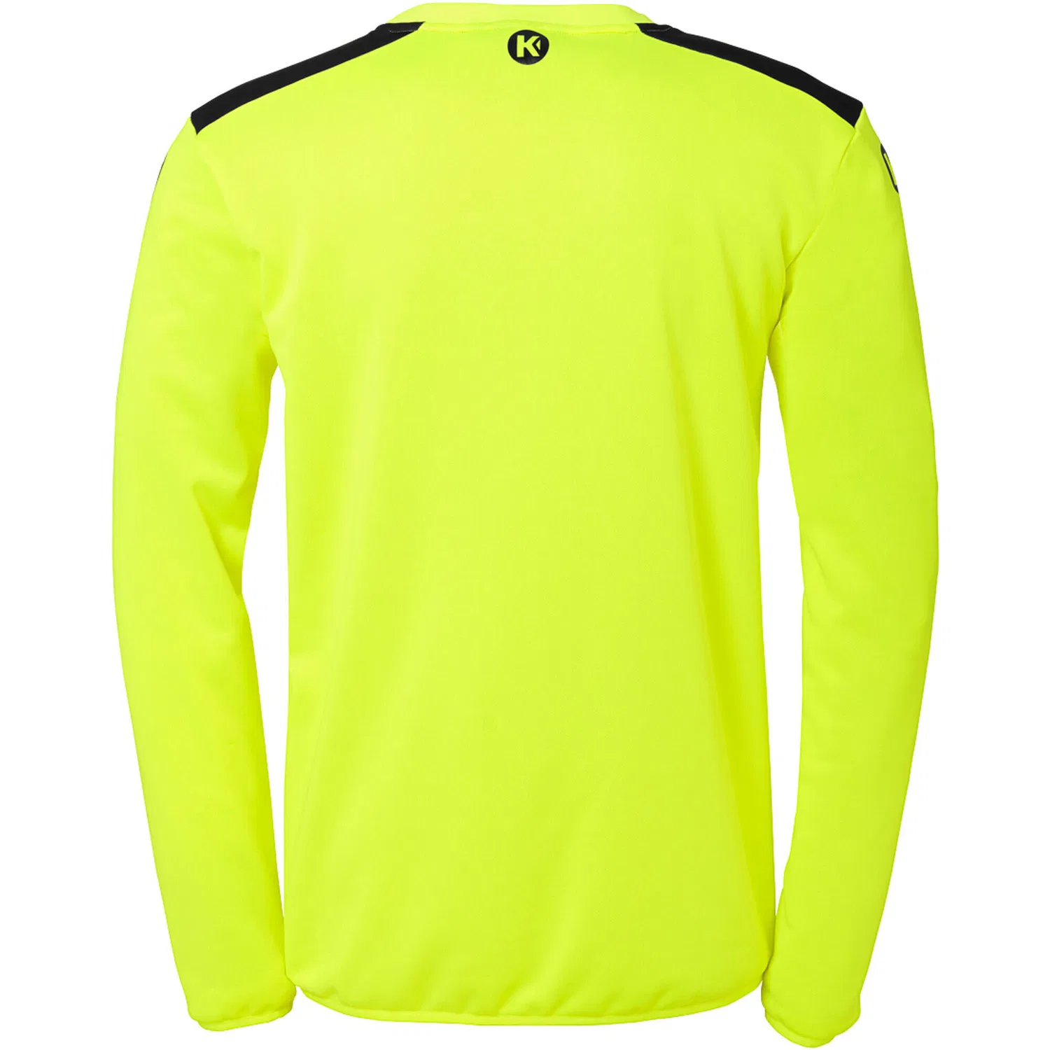 Детский тренировочный топ с принтом Emotion 27 Kempa, Yellow Fluorescent Neon Yellow Navy Blue — фото 4