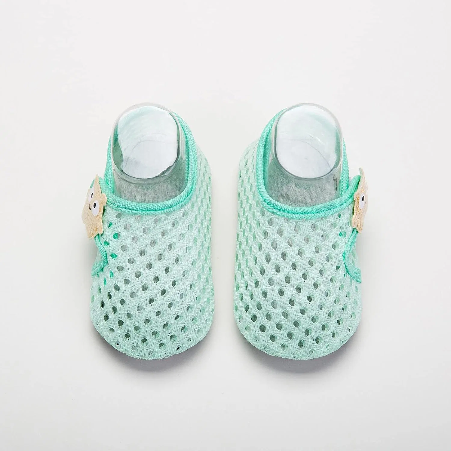 Детские зимние ботинки для мальчиков с принтом животных High Top Sneakers, Mint Green — фото 3