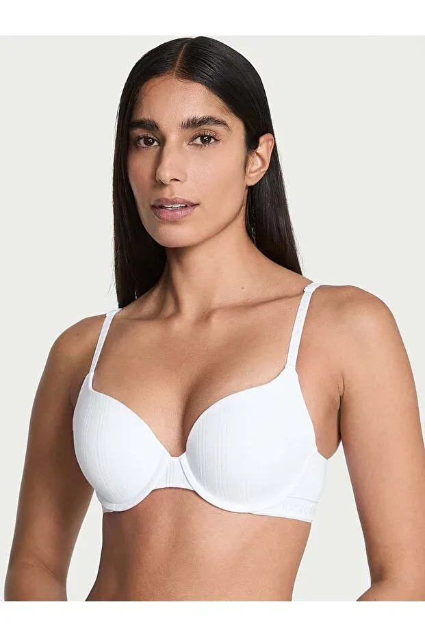 Женский бюстгальтер-пуш-ап из модала Victoria'S Secret, Vs White