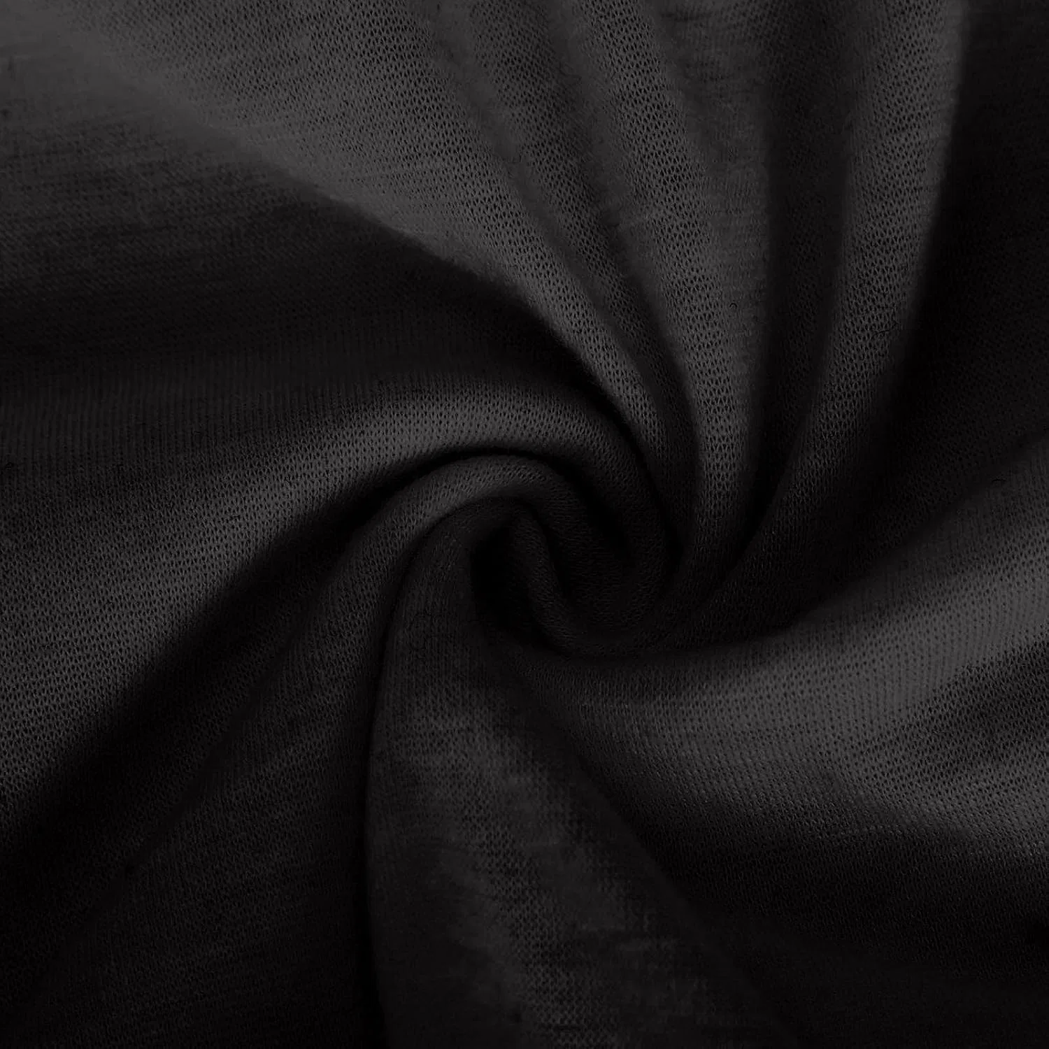 Женское летнее платье с рюшами и смок-талией, Black — фото 3