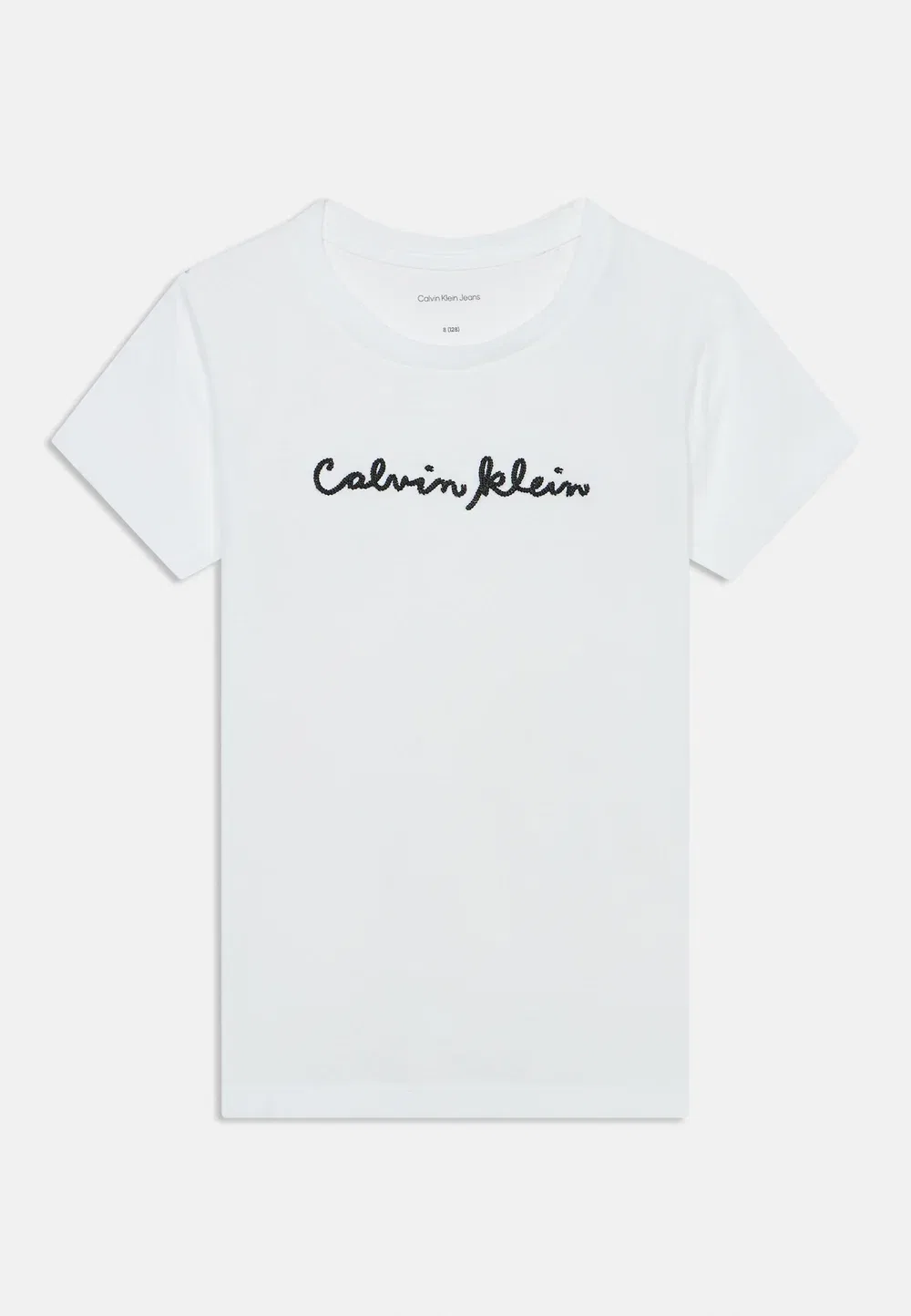 Сезонная футболка маленького размера - футболка с принтом Calvin Klein Jeans, Bright White — фото 3