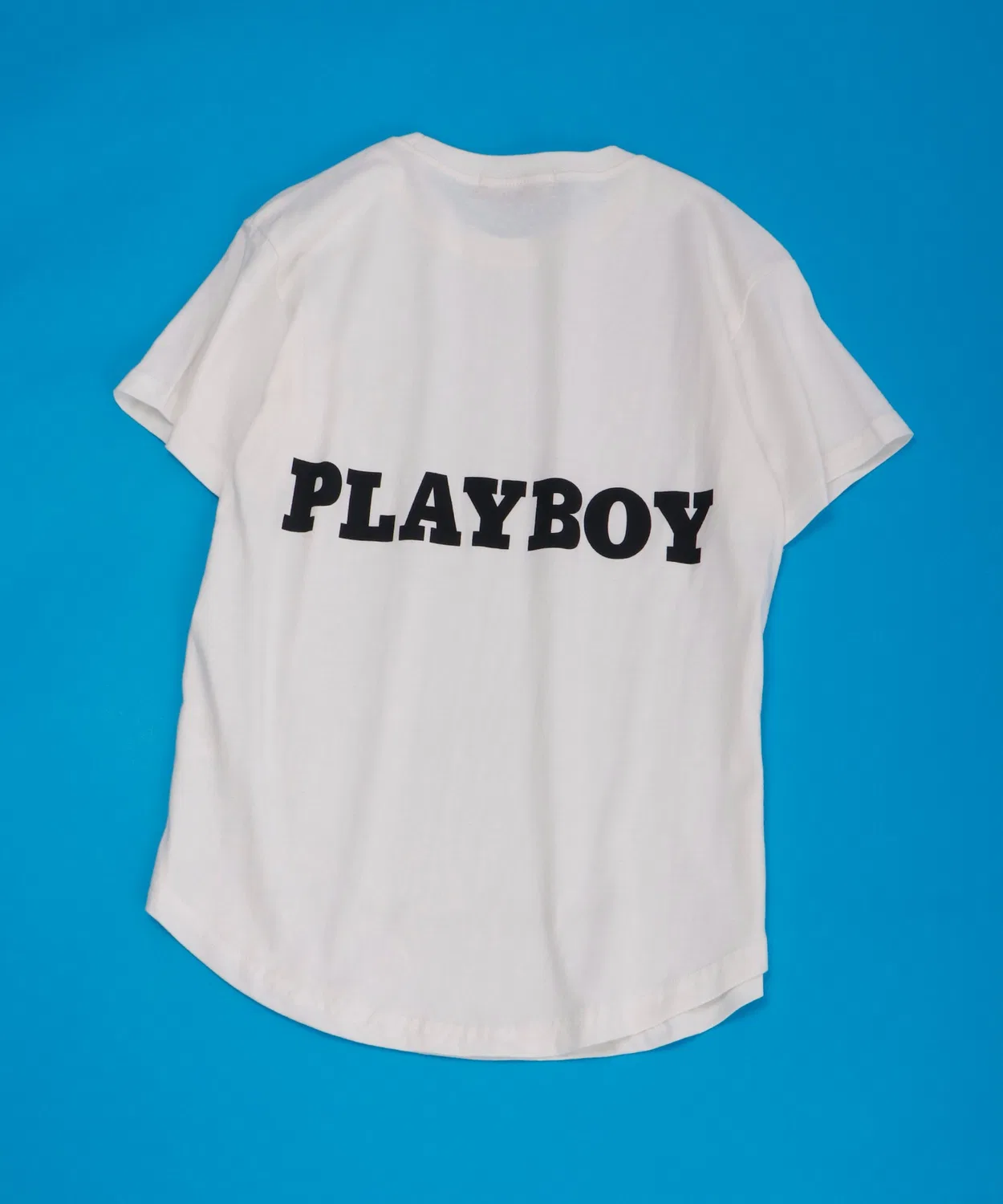 Детская футболка с принтом PLAYBOY LOGO PRINT T-SHIRT PLAYBOY, Gray — фото 3