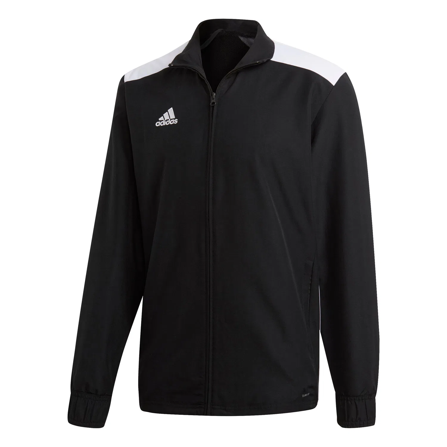 Мужская презентационная куртка Regista 18 Adidas, Schwarz Weiss — фото 2