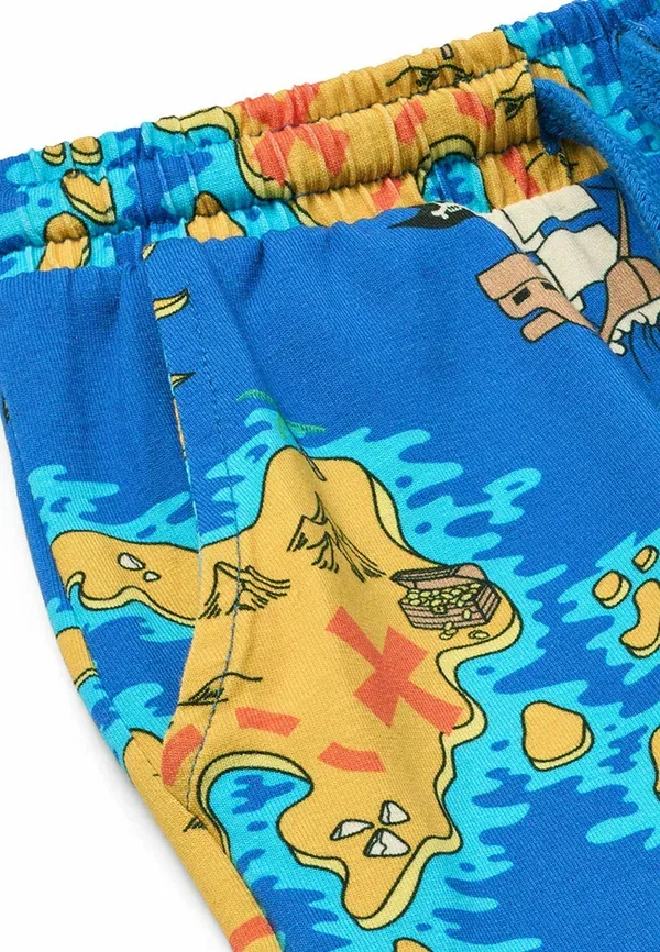 Шорты с принтом Pirates Smafolk Royal Blue, синий — фото 4