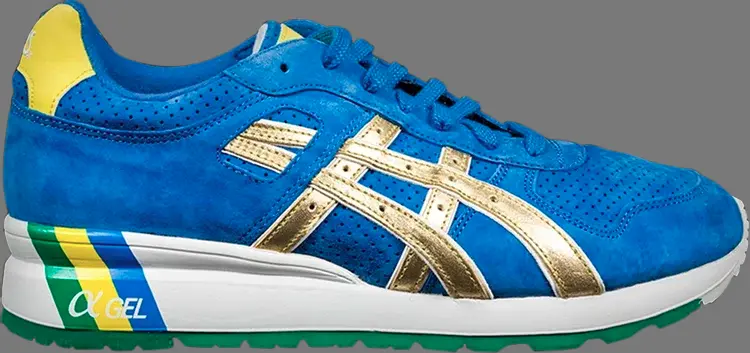 

Кроссовки ronnie fieg x gt 2 'brazil' Asics, синий