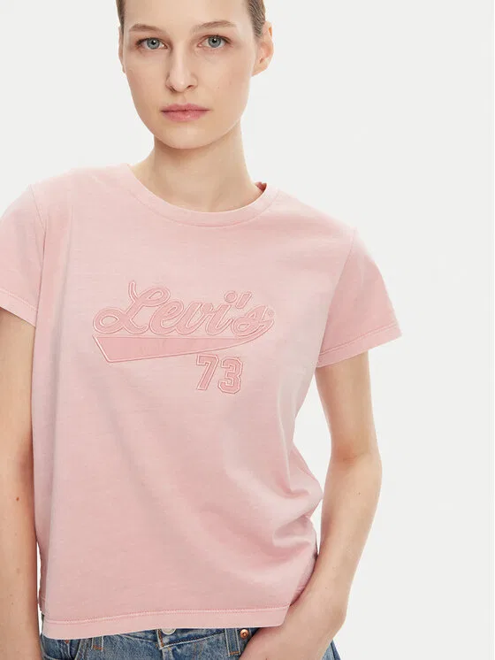 Футболка boxy fit Graphic Levi'S, розовый — фото 4
